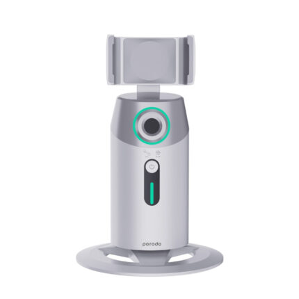 Porodo Gimbal with 360° Rotating AI Tracking Mount