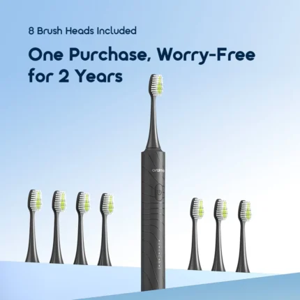 Oraimo Magnisonic Electric Toothbrush with 8 toothbrush heads