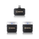 BOYA BY-M1V4 2.4GHz Dual-Channel Wireless Microphone System