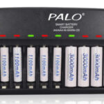 PALO 1.2V 12-slot battery charger