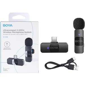 BOYA BY-V10 Ultracompact Wireless Microphone