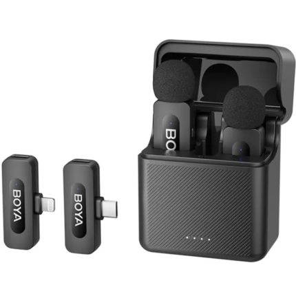 Boya BY-V3 Combo Wireless Microphone with USB-C & Lightning