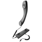 Porodo Classic Retro Phone Handset with Type-C Connector – Black