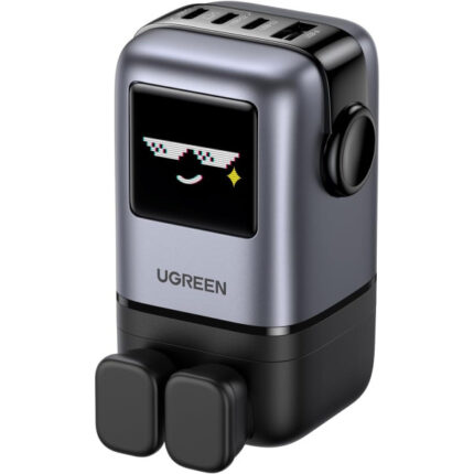 UGREEN Uno Charger 100W 3-Port Robot GaN Fast Charger