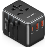 Vention 3-Port USB (C+A+A) Universal Travel Adapter (20W/18W/18W)