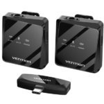 Vention Wireless Clip-On Microphone - 2-pack