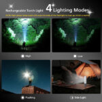 PHILIPS 1200mAh Rechargeable Flashlight 200 Lumens - Image 3