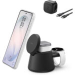 Belkin Ultracharge Modular 3-in-1 Charging Dock with Qi2 25W