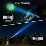 PHILIPS 1200mAh Rechargeable Flashlight 200 Lumens - Image 4