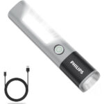 PHILIPS 1200mAh Rechargeable Flashlight 200 Lumens
