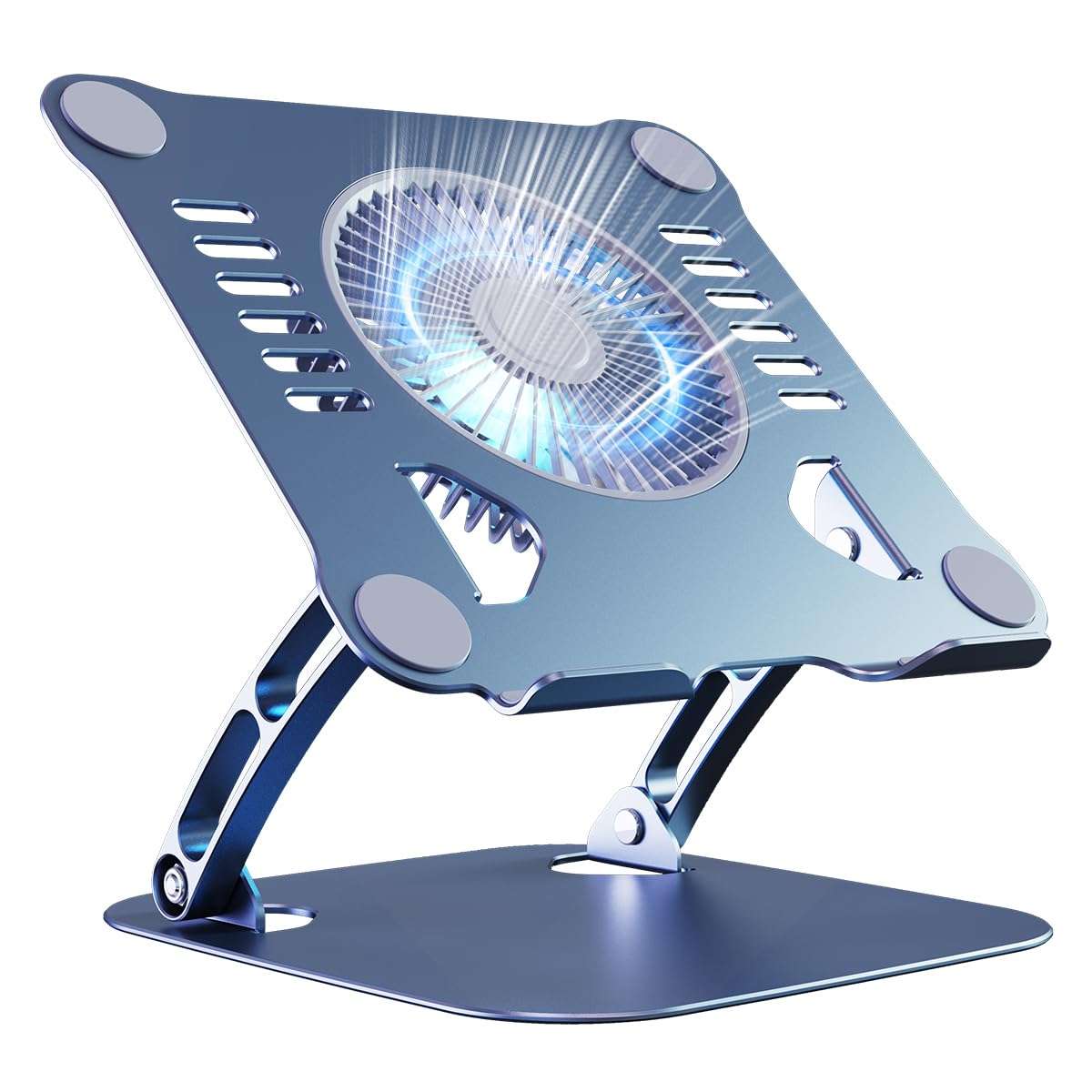 61mvdLsaU9L-1765626568-0 (1) Baseus Laptop And Mobile 2 In 1 Stand With Cooling Fan - Image 1