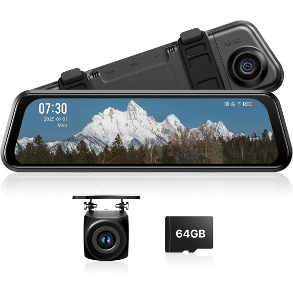 70b85f37b76b9300e89f781ebbd66e62-600x600 70mai Dash Cam S410 Rear View Dash Camera Front & Rear - Image 1