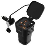 Porodo DriveStation 200W Car Power Inverter Universal Plug