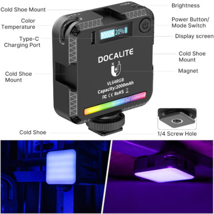 ULANZI VIJIM VL64 RGB LED LIGHT