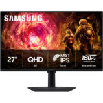 Samsung Odyssey G50F 27 inch QHD HDR 180 Hz Gaming Monitor