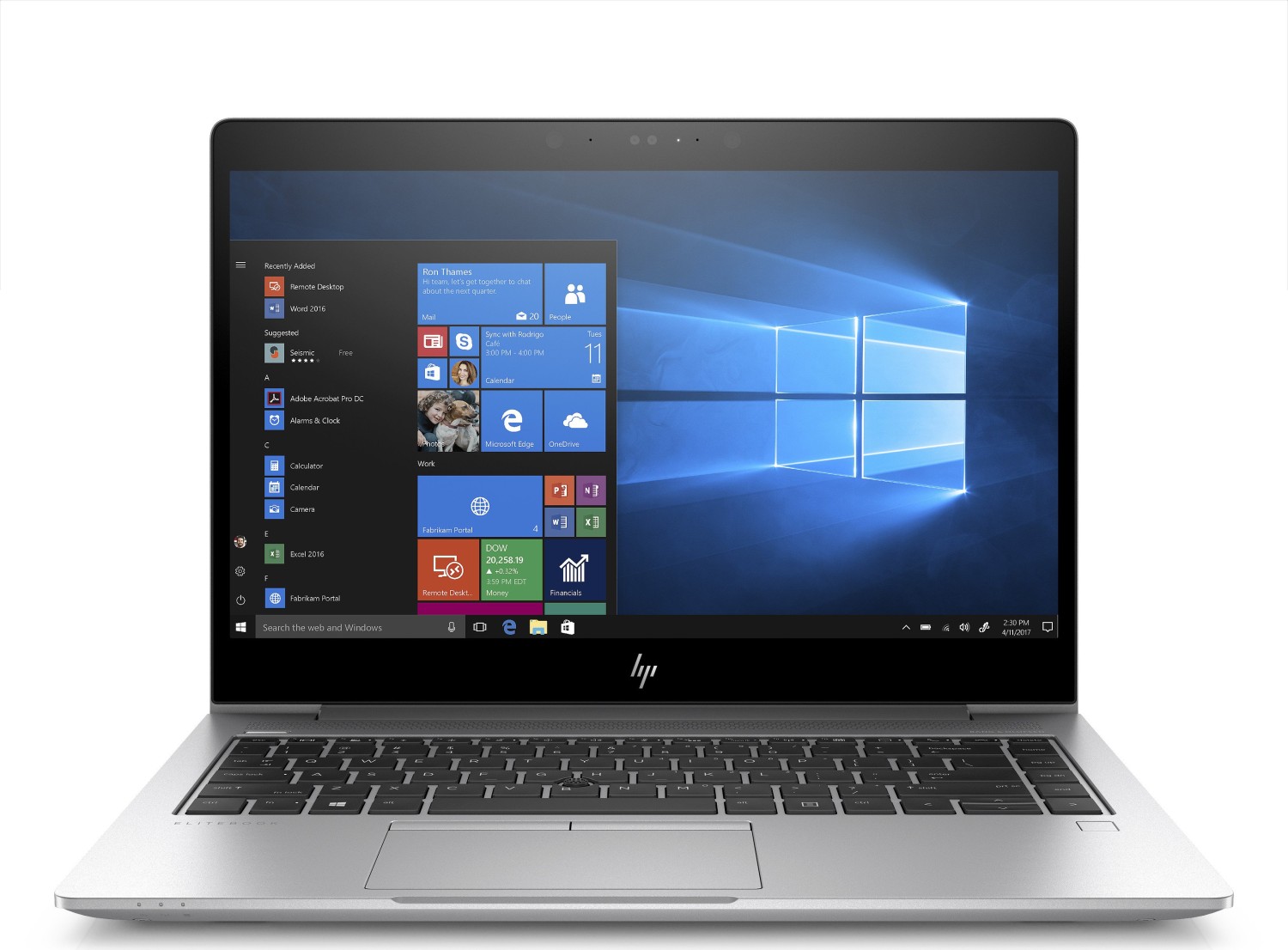 hp-elitebook-840-g5-8350u-1663676201 HP EliteBook 840 G6 with an Intel Core i5 8th Gen processor, 8GB RAM, and a 256GB SSD - Image 1
