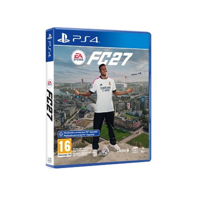 KEY FEATURES Updated Rosters & Kits: Features fully updated real-world club rosters, kits, and stadium licensing for the 2026/2027 season. Authentic Gameplay 2.0: Introduces manual corner kicks, retuned AI defending with no auto-tackles, and more fluent, agile dribbling. Overhauled Career Mode: Features a rebuilt transfer market with realistic valuation curves, active club bidding, and performance-based contract clauses. FUT Gallery: Introduces a brand-new Ultimate Team system to showcase, grade, and level up custom sets of player items. Dual Entitlement: Includes a free digital upgrade to the PlayStation 5 version if you decide to transition to a next-gen console later. PS4 Restrictions: Excludes “The Grounds”—the new 100-player online social playground that is exclusive to PS5.