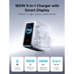 UGREEN Nexode Pro 160W 5-Port USB-C Charger - Image 2