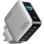UGREEN Nexode Pro 100W 4-Port GaN Charger with Smart Display