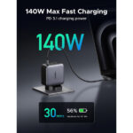 UGREEN Nexode Charger GaN Fast 4-Port 200W - Image 4