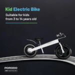 Porodo Lifestyle JoyCruiser Kids Electric Bike - Image 4