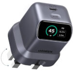 UGREEN Nexode Pro 45W USB-C Charger with Smart Display