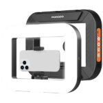 Porodo Handheld Ring Grip Camera & Phone Vlogging Light