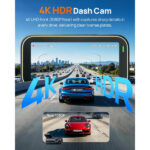 70mai A810 Lite 4K Dash Cam Front and Rear Set - Image 2